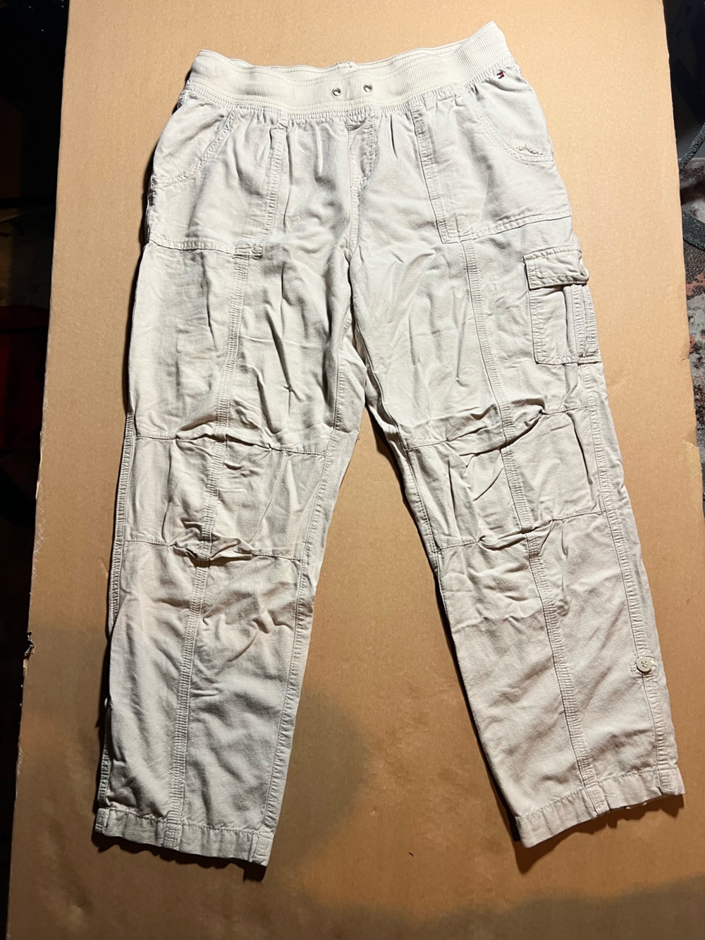 Tommy Hilfiger Light Beige Cargo Pants